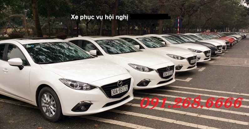Cho thuê xe cưới mazda6 màu trắng giá tốt nhất quận thanh xuân hà nội - 0912686666